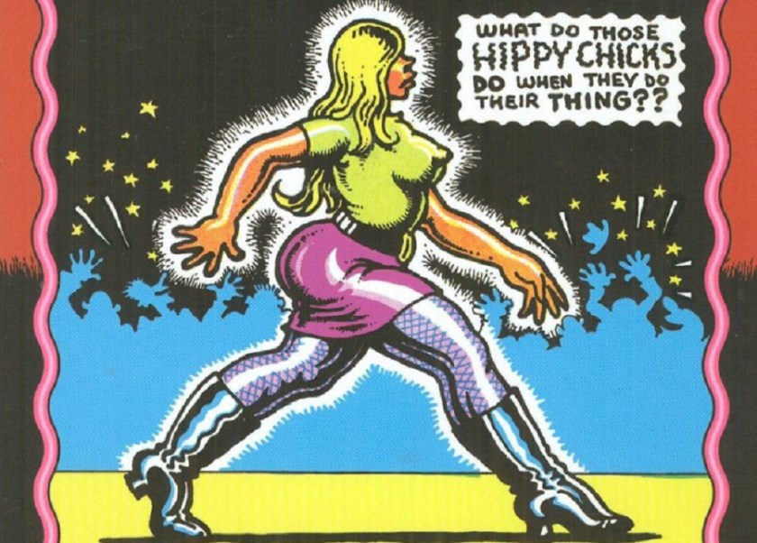 particolare di copertina di Snatch Comics, ripreso dalla versione italiana di Karoo, Adelphi